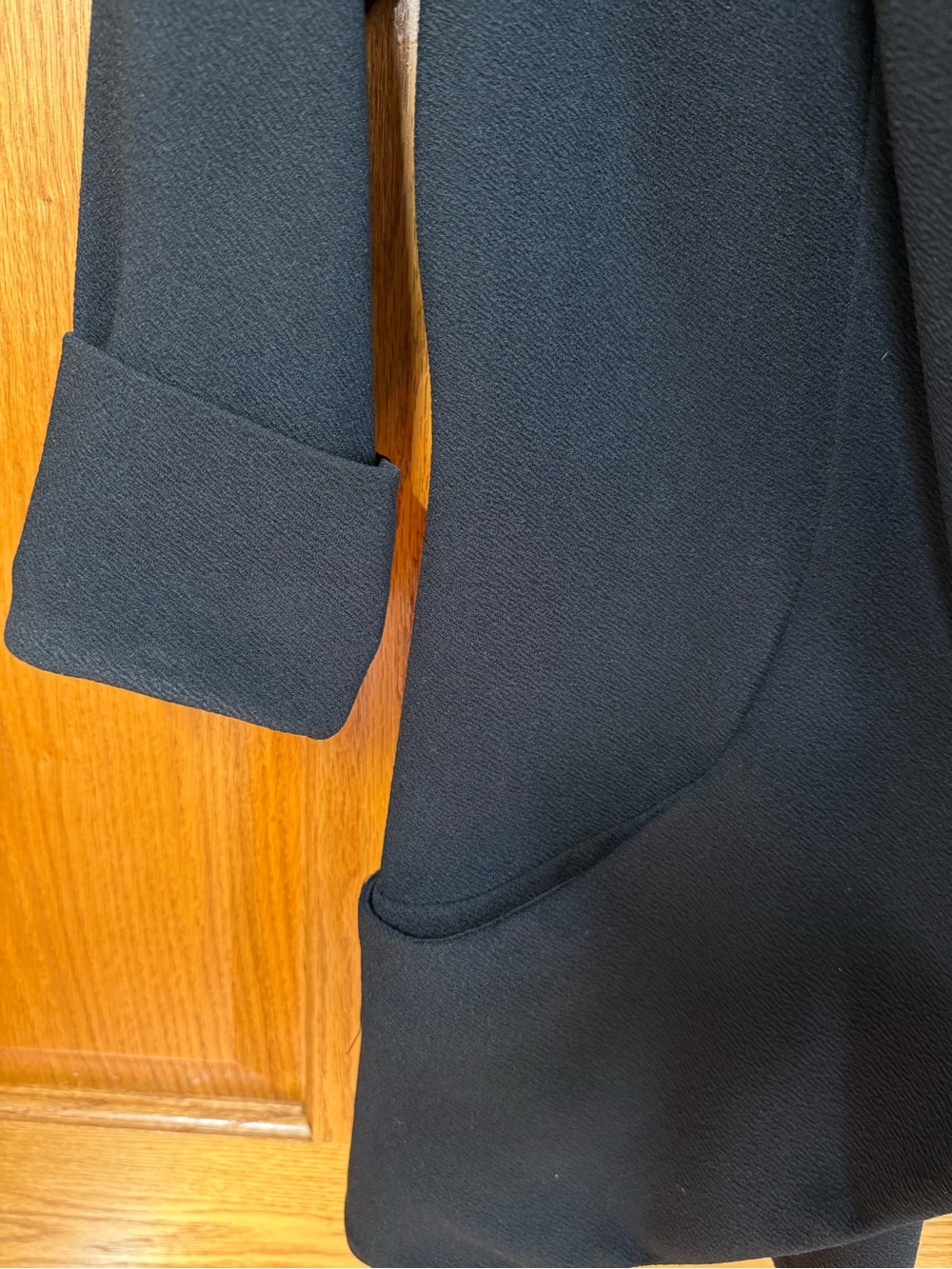 Open-Front Draped Blazer - Picture 2 of 2
